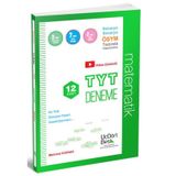 ÜçDörtBeş Yayınları TYT 12 Adet Matematik Deneme