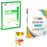 ÜçDörtBeş Yayınları TYT Biyoloji Soru Bankası ve Prf TYT-AYT Adım Adım Biyoloji Çözümsüz Soru Seti + Deneme
