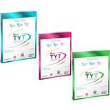 ÜçDörtBeş Yayınları TYT Fizik Kimya ve Biyoloji Deneme Seti 3 Kitap