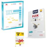 ÜçDörtBeş Yayınları TYT Fizik Soru Bankası ve Limit Yayınları TYT Fizik Soru Bankası Seti + Deneme