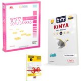 ÜçDörtBeş Yayınları TYT Kimya Soru Bankası ve Limit Yayınları TYT Kimya Soru Bankası Seti + Deneme