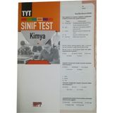 ÜçDörtBeş Yayınları Tyt Kimya Yaprak Test - belirtilmemiş
