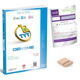 ÜçDörtBeş Yayınları Tyt Matematik Deneme / 10 Branş Deneme Üçdörtbeş - 345 / Yks 2026 + Tyt Deneme + Telefon Tutucu - Yeni Basım