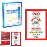 ÜçDörtBeş Yayınları TYT Matematik Soru Bankası Ankara AYT Matematik Dekatlon Soru Bankası + Deneme