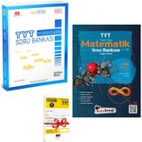 ÜçDörtBeş Yayınları TYT Matematik Soru Bankası ve Kafadengi TYT Matematik Soru Bankası Seti + Deneme