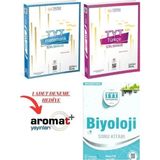 ÜçDörtBeş Yayınları TYT Matematik-Türkçe + Palme TYT Biyoloji + 1 Adet Aromat Deneme