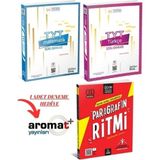 ÜçDörtBeş Yayınları TYT Matematik-Türkçe+Paragrafın Ritmi Ösym Tarzında+ 1 Adet Aromat