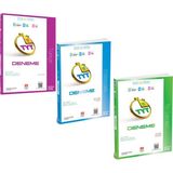 ÜçDörtBeş Yayınları Üç Dört Beş Tyt Matematik Türkçe Fen Bilimleri Deneme 3 Kitap Set