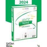 ÜçDörtBeş Yayınları ÜçDörtBeş AYT Biyoloji Soru Bankası 2024 Model Mesleki Hazırlık İçin Ciltli Kitap