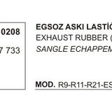 Üçel 10208 Renault Kangoo Egzoz Askı Lastiği