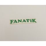 Üçel “fanatik” Yapışkanlı Araç Sticker Yazı Araç Arkası Yazı Oto Cam Etiket Sticker Yazı