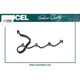Üçel Kauçuk Enjektör Geri Dönüş Yakıt Hortumu P207-P208-P308-P508-P2008-P3008-P5008-PARTNER-BERLINGO-C3-C4-C5- 1574.CC/ 1574.HX/