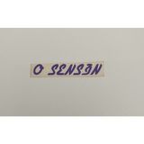 Üçel “o Sensin” Yapışkanlı Araç Sticker Yazı Araç Arkası Yazı Oto Cam Etiket Sticker Yazı