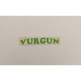 Üçel “vurgun” Yapışkanlı Araç Sticker Yazı Araç Arkası Yazı Oto Cam Etiket Sticker Yazı