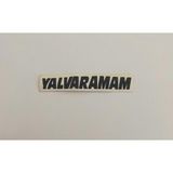 Üçel “yalvaramam” Yapışkanlı Araç Sticker Yazı Araç Arkası Yazı Oto Cam Etiket Sticker Yazı