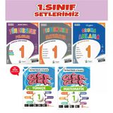 Üçgen 1.Sınıf 2.Dönem Tüm Derslere Yolculuk-Problemlerle Matematik-Okuma Anlama-Türkçe-Matematik Set