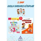 Üçgen 3.Sınıf Yarıyıl Tatil Kitabı (1.Dönem Konularını Kapsar)- Okuduğunu Anlama Hediyeli