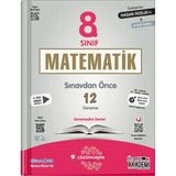 Üçgen Akademi 8. Sınıf Matematik Hasan Hoca'dan Sınavdan Önce 12 Deneme