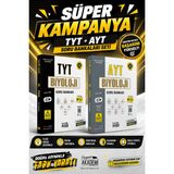 Üçgen Akademi Süper Kampanya Tyt+Ayt Biyoloji Soru Bankası -2 Kitap