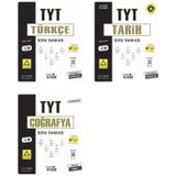 Üçgen Akademi Tyt Türkçe + Tarih + Coğrafya Soru Seti 3 Kitap 2023