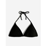 Üçgen Bikini Üstü Dokulu Kaplı