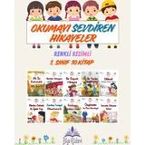 Üçgen Yayıncılık 1. Sınıf Okumayı Sevdiren Renkli Resimli Hikayeler 18- 10 Kitap - Hayır