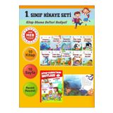 Üçgen Yayıncılık 1.Sınıflar İçin Okumayı Sevdiren 10 lu Hikaye Seti 2 (Kitap Okuma Defteri Hediyeli)