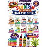 Üçgen Yayıncılık 2.sınıf Öğretmen Tavsiyeli Okumayı Sevdiren 32 Sayfa 10 Kitaplık Hikaye Seti-10 (Slime Set Hediyeli) - Hayır