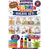 Üçgen Yayıncılık 2.sınıf Öğretmen Tavsiyeli Okumayı Sevdiren 32 Sayfa 10 Kitaplık Hikaye Seti-11 (Slime Set Hediyeli) - Hayır