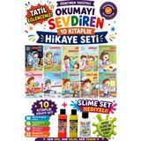 Üçgen Yayıncılık 2.sınıf Öğretmen Tavsiyeli Okumayı Sevdiren 32 Sayfa 10 Kitaplık Hikaye Seti-6 (Slime Set Hediyeli) - Hayır