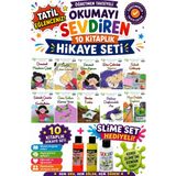 Üçgen Yayıncılık 2.sınıf Öğretmen Tavsiyeli Okumayı Sevdiren 32 Sayfa 10 Kitaplık Hikaye Seti-8 (Slime Set Hediyeli) - Hayır