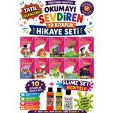 Üçgen Yayıncılık 2.sınıf Öğretmen Tavsiyeli Okumayı Sevdiren 32 Sayfa 10 Kitaplık Hikaye Seti-9 (Slime Set Hediyeli) - Hayır