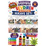 Üçgen Yayıncılık 4.Sınıf Öğretmen Tavsiyeli Okumayı Sevdiren 64 Sayfa 10 Kitaplık Hikaye Seti-2 (Slime Set Hediyeli)
