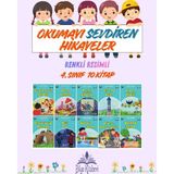 Üçgen Yayıncılık 4. Sınıf Okumayı Sevdiren Renkli Resimli Hikayeler 17 - 10 Kitap - Hayır