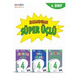 Üçgen Yayıncılık 4. Sınıf Süper Üçlü - Kazandıran Kitaplar