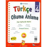 Üçgen Yayıncılık 4. Sınıf Türkçe Okuma Anlama Kitabı Ciltli 144 Sayfa Anlama Yorumlama ve Dil Bilgisi