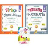 Üçgen Yayıncılık 4. Sınıf Türkçe Okuma Anlama + Problemlerle Matematik
