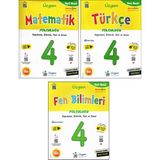 Üçgen Yayıncılık 4. Sınıf Yeni Nesil Matematik+Türkçe+Fen Yolculuğu 3 Kitap
