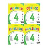 Üçgen Yayıncılık Üçgen 2025 4. Sınıf Beceri Temelli Türkçe + Matematik + Sosyal + Fen Yolculuğu Seti 4 Kitap