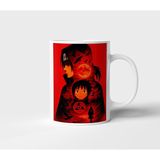 Uchiha Itachi Sasuke Naruto Anime Tasarım Kupa - Hediyelik Kupa - Baskılı Kupa - 1 Adet - 300 ml