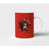 Uchiha Madara Naruto Anime Tasarım Kupa - Hediyelik Kupa - Baskılı Kupa - 001 - Beyaz - 300 ml