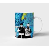 Uchiha Obito Hatake Kakashi Naruto Anime Tasarım Kupa - Hediyelik Kupa - Baskılı Kupa - 001 - Beyaz - 300 ml