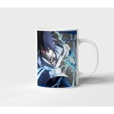 Uchiha Sasuke Naruto Anime Tasarım Kupa - Hediyelik Kupa - Baskılı Kupa - 001 - Beyaz - 300 ml
