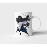 Uchiha Sasuke Naruto Anime Tasarım Kupa - Hediyelik Kupa - Baskılı Kupa - 1 Adet - 300 ml