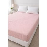 Uçkan home%100 Pamuklu Tek Kişilik Çarşaf krem 160 x 240