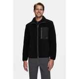Ucla Sınead Siyah Polar Polar Standard Fit Erkek Ceket - 3XL