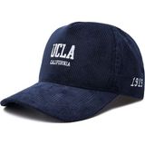 Ucla WINDSOR Kadife Lacivert Baseball Cap Nakışlı - Unısex Şapka - Standart