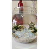 Üçlü Koi Balığı Figürü, El Yapımı Reçine Akvaryum Süsü, Cam Kase ile Uyumlu Dekoratif Terrarium Aksesuarı
