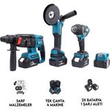 Üçlü Set MK800 2b1ş - Şarjlı Spiral, Sıkma ve Hiltli Şarj Aleti - Seçenek 1