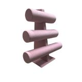 Üçlü T Pembe Bileklik Saat Standı